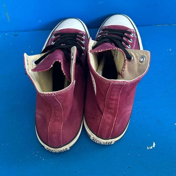 Converse Unisex Chuck Taylor All Star Hi Top Maroon M9613C US M10 W 12 - Picture 4 of 6